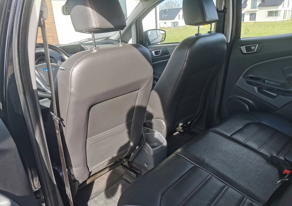 Ford EcoSport cena 36900 przebieg: 115182, rok produkcji 2015 z Dobra małe 436
